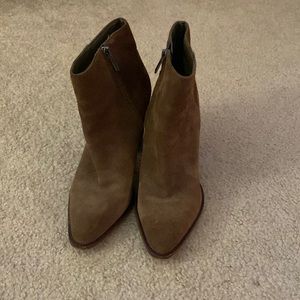 Sam Edelman Brown Suede Booties